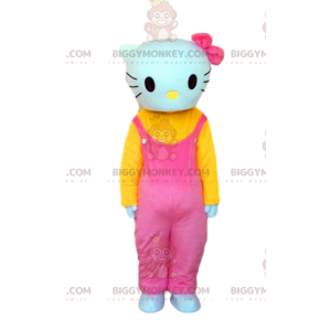 Costume de mascotte BIGGYMONKEY™ de Hello Kitty, chat de dessin