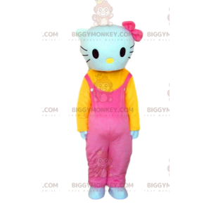 Hello Kitty Beroemde Cartoon Cat BIGGYMONKEY™ Mascottekostuum -