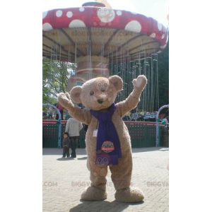 Beige Teddy BIGGYMONKEY™ Mascot Costume - Biggymonkey.com