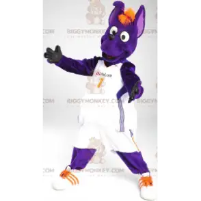 Purple Kangaroo Dog BIGGYMONKEY™ Mascot Costume -