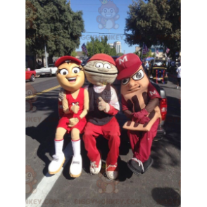 3 atypical and smiling BIGGYMONKEY™s mascots - Biggymonkey.com