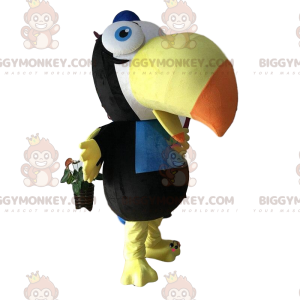BIGGYMONKEY™ gigantische toekan mascottekostuum, erg grappig