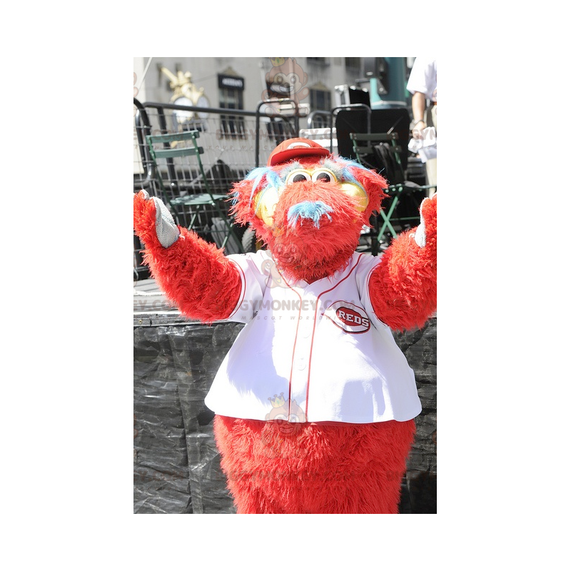 BIGGYMONKEY™ Big Furry Red Dog Mascot Costume – Biggymonkey.com