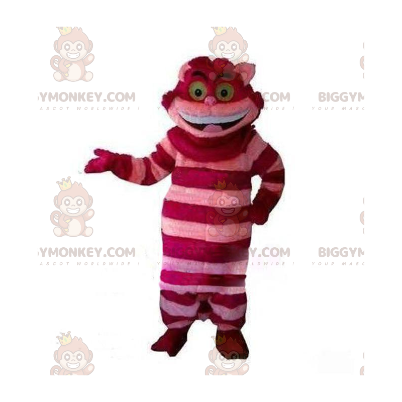Alice in Wonderland Cheshire Cat BIGGYMONKEY™ maskotkostyme - Kattemasker - BIGGYMONKEY_09461 - BiggyMonkey.com