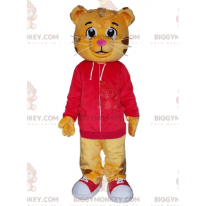 Costume de mascotte BIGGYMONKEY™ de Dany, le petit tigre orange