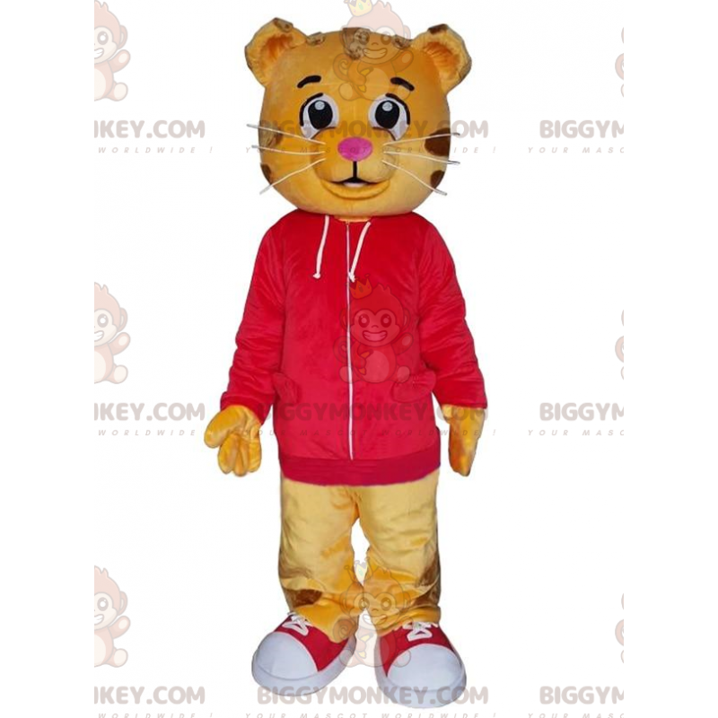 BIGGYMONKEY™ costume mascotte di Dany, la famosa tigre