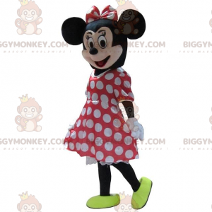 BIGGYMONKEY™ maskotkostume af Minnie, den berømte Disney-mus