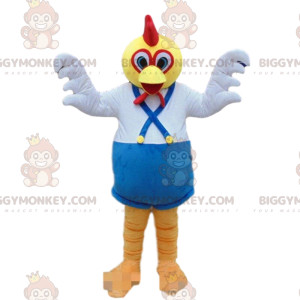 BIGGYMONKEY™ Mascot Costume Rooster, Chicken, Colorful Bird