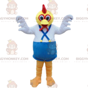 BIGGYMONKEY™ maskottiasu kukko, kana, värikäs lintuasu - Lintu maskotti - BIGGYMONKEY_09489 - BiggyMonkey.com