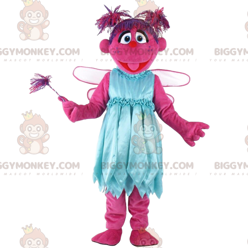 Costume da mascotte personaggio rosa BIGGYMONKEY™, costume da Costume da mascotte personaggio rosa BIGGYMONKEY™, costume da