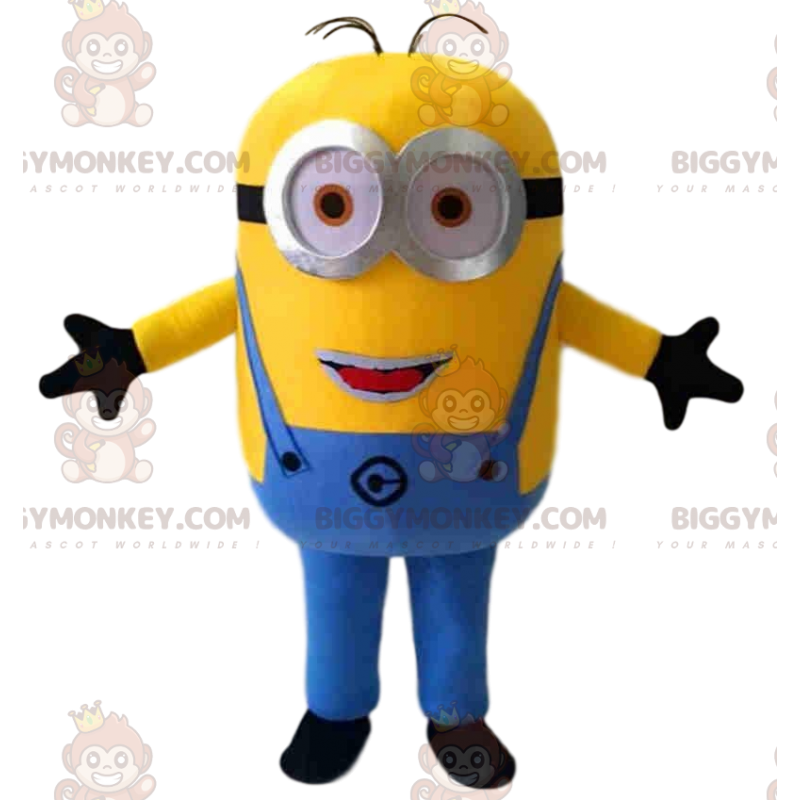 Disfraz de mascota BIGGYMONKEY™ de Phil, Minions famosos de Disfraz de mascota BIGGYMONKEY™ de Phil, Minions famosos de