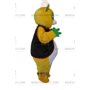 Kolmivärinen panda BIGGYMONKEY™ maskottiasu, värikäs nalleasu - Karhun maskotti - BIGGYMONKEY_09518 - BiggyMonkey.com