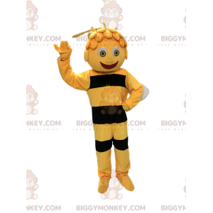 Στολή μασκότ της Maya the Famous Cartoon Bee BIGGYMONKEY™ -