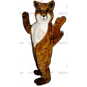 Orange and White Fox BIGGYMONKEY™ Mascot Costume -