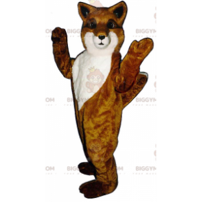 Orange and White Fox BIGGYMONKEY™ Mascot Costume -