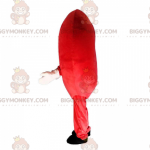 Kæmpe rødt hjerte BIGGYMONKEY™ maskotkostume, romantisk kostume - Uklassificerede maskoter - BIGGYMONKEY_09533 - BiggyMonkey.com