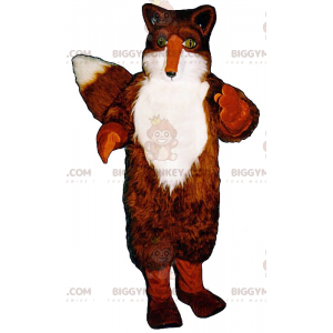 Orange-weißer Fuchs mit grünen Augen BIGGYMONKEY™