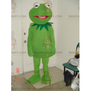 Berömda Kermit Green Frog BIGGYMONKEY™ maskotdräkt -