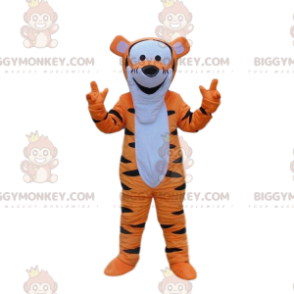 Στολή μασκότ BIGGYMONKEY™ του Tigger, της διάσημης τίγρης στο Winnie the Pooh - Μασκότ διάσημων χαρακτήρων - BiggyMonkey.com