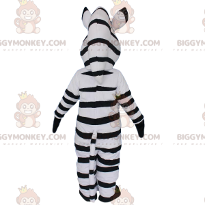 Traje de mascote BIGGYMONKEY™ de Marty, a famosa zebra do