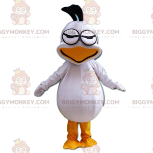Στολή μασκότ Giant Seagull BIGGYMONKEY™, στολή λευκής πάπιας -