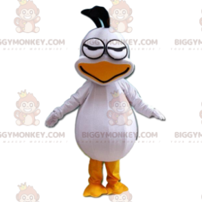 Gigantische zeemeeuw BIGGYMONKEY™ mascottekostuum, witte