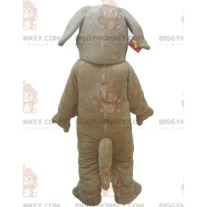 Fato de mascote de cão bege BIGGYMONKEY™, disfarce de