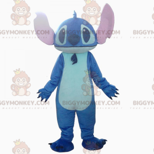 BIGGYMONKEY™ maskotdräkt av Stitch, den berömda utomjordingen