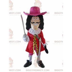 BIGGYMONKEY™ mascot costume of Captain Hook, the famous pirate