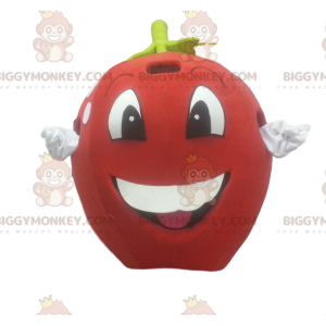 BIGGYMONKEY™-mascottekostuum Red Apple, Giant, Cherry Costume