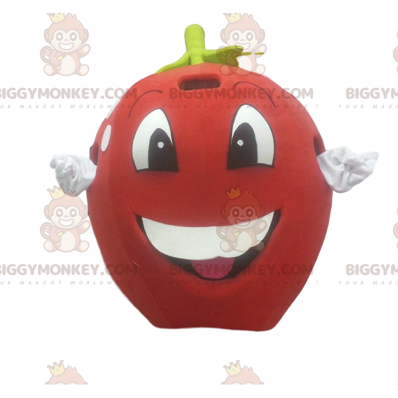 Costume de mascotte BIGGYMONKEY™ de pomme rouge, géante