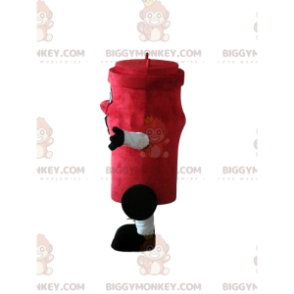 Στολή μασκότ BIGGYMONKEY™ Giant Red Trash Bin, Στολή Dumpster - Μασκότ σκουπιδιών - BIGGYMONKEY_09604 - BiggyMonkey.com