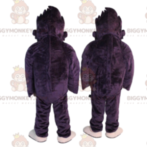 Orangutang BIGGYMONKEY™ maskot kostume, kæmpe sort gorilla