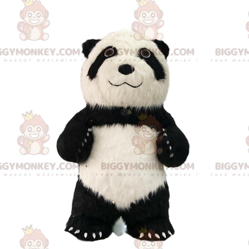 BIGGYMONKEY™ puhallettava Panda-maskottiasu, jättimäinen karhuasu - Karhun maskotti - BIGGYMONKEY_09611 - BiggyMonkey.com