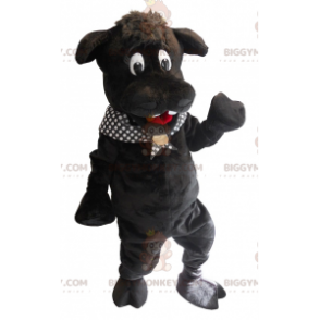 Kostým maskota Big Black Hippo BIGGYMONKEY™ – Biggymonkey.com