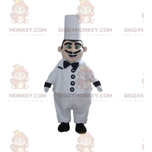 Costume de mascotte BIGGYMONKEY™ de chef cuisinier, costume de