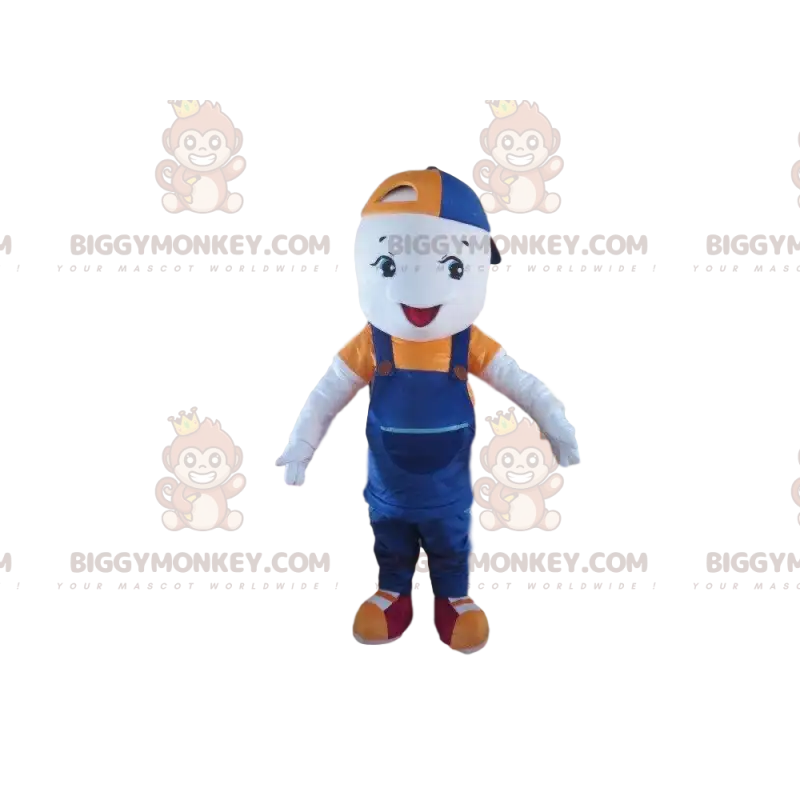 Little Boy BIGGYMONKEY™ Maskottchenkostüm, Kinderkostüm mit Little Boy BIGGYMONKEY™ Maskottchenkostüm, Kinderkostüm mit