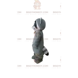 Maskotka szopa pracza BIGGYMONKEY™, kostium skunksa, leśne