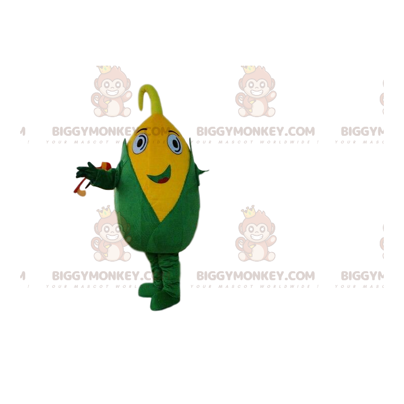 BIGGYMONKEY™ costume da mascotte pannocchia, costume da mais