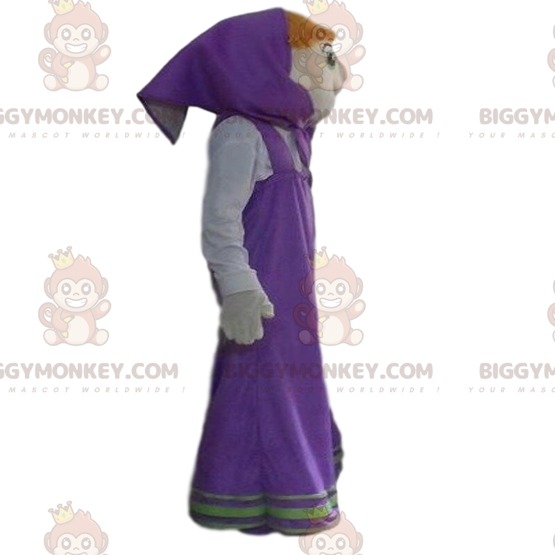 Disfraz de mascota BIGGYMONKEY™ para mujer, disfraz de ama de