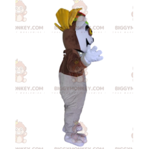 BIGGYMONKEY™ Maskottchenkostüm von König Julian, dem berühmten Lemur aus dem Film Madagaskar - BiggyMonkey.com