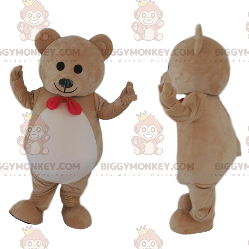 Bardzo ładny kostium maskotki brązowego misia BIGGYMONKEY™ Bardzo ładny kostium maskotki brązowego misia BIGGYMONKEY™