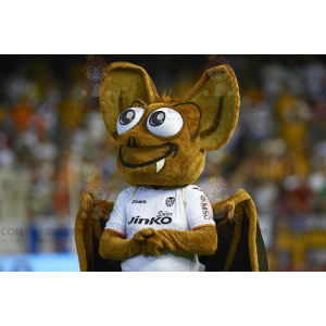 Krásný kostým maskota hnědého netopýra BIGGYMONKEY™ –