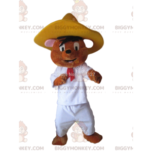 BIGGYMONKEY™ mascottekostuum van Speedy Gonzales, de snelste