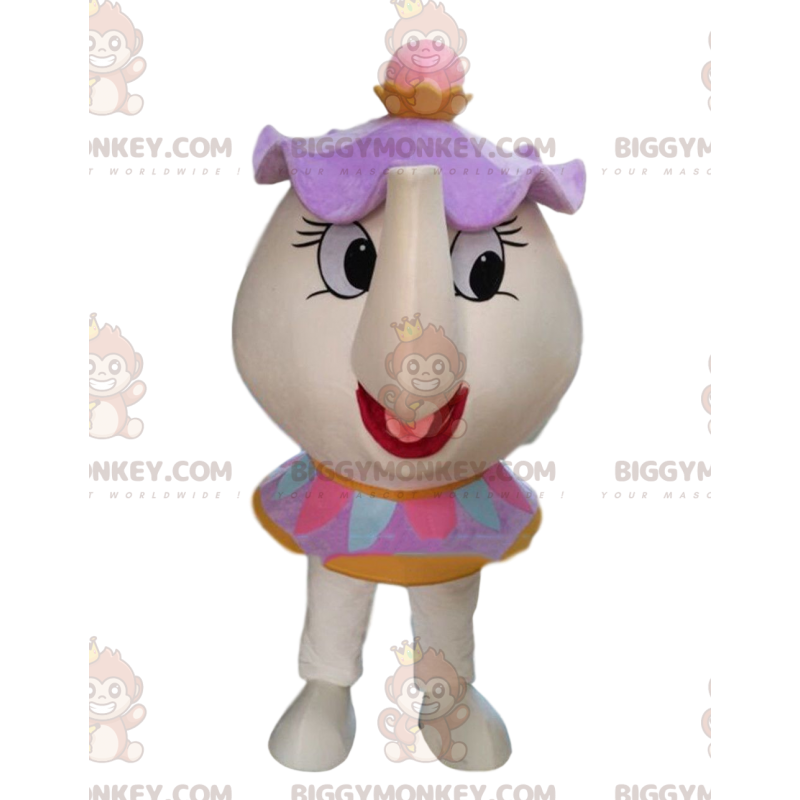 Disfraz de mascota BIGGYMONKEY™ de la famosa tetera en "La
