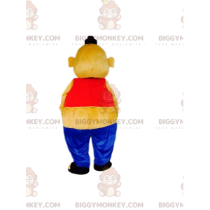 sumo BIGGYMONKEY™ maskotkostume, kinesisk fighterkostume -