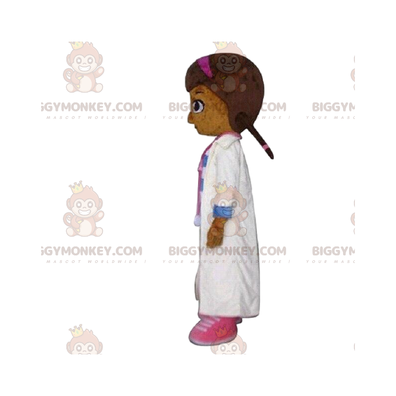 Costume de mascotte BIGGYMONKEY™ de Docteur la peluche, costume Costume de mascotte BIGGYMONKEY™ de Docteur la peluche, costume