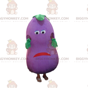 Costume de mascotte BIGGYMONKEY™ d'aubergine géante, costume de