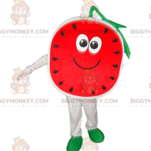 BIGGYMONKEY™ kæmpe vandmelon maskot kostume, eksotisk frugt