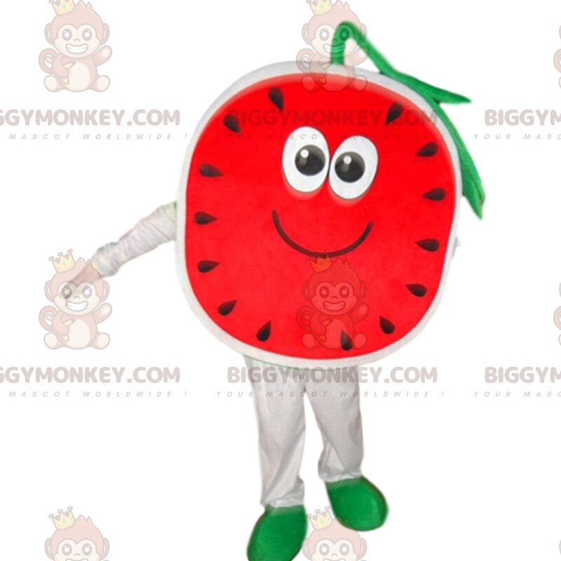 Disfraz de mascota de sandía gigante BIGGYMONKEY™, disfraz de Disfraz de mascota de sandía gigante BIGGYMONKEY™, disfraz de